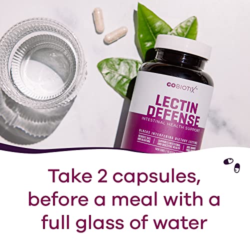 GOBIOTIX Lectin Defense - Lectin Blocker Supplement with MSM and Digestive Enzymes GOBIOTIXBuy Supplements Australia