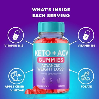 Keto Blast Gummies, Maximum Strength, Advanced Formula, 60 Capsules (3 Bottles) Huge NutraBuy Supplements Australia