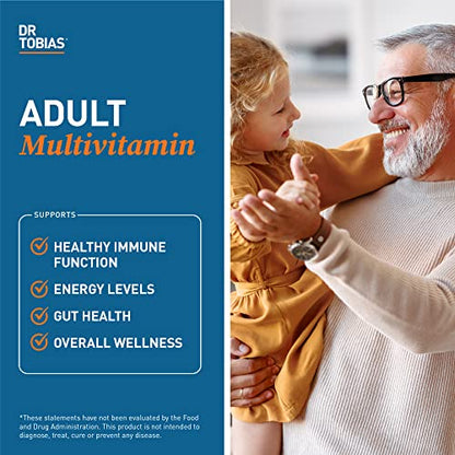 Dr. Tobias Adult Multivitamin for Women & Men, Energy & Immune Support from 42 Fruits Dr. TobiasBuy Supplements Australia