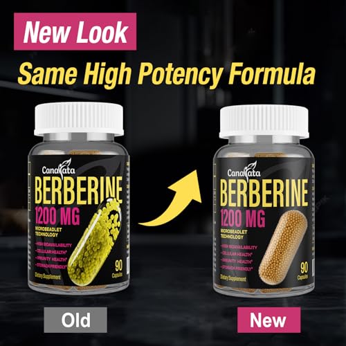 Berberine Supplement 1200mg Berberine HCL - High Bioavailability Microbeadlet Complex CanarataBuy Supplements Australia