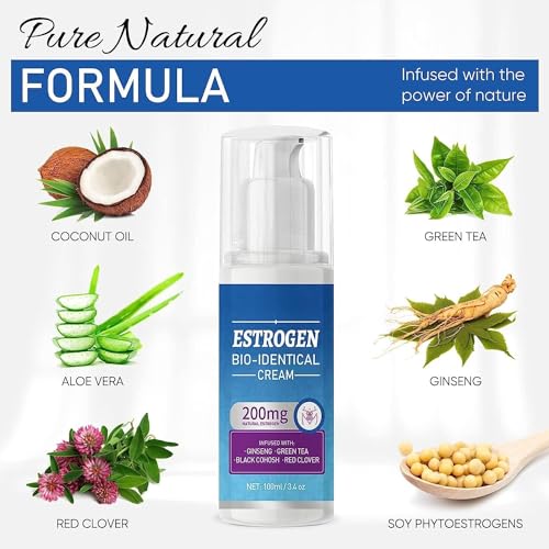 Topicy Estrogen Cream, Natural Estrogen Cream for Women, Menopause Relief, Body Balance Support TopicyBuy Supplements Australia