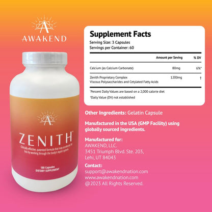 Awakend Leptin Supplement - Start Taking No Stimullants, All Natural Polysaccharides AWAKEND NATIONBuy Supplements Australia