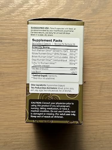 DailyNutra Mushroom Defense Formula - Immune Support Supplement | Organic DailyNutraBuy Supplements Australia