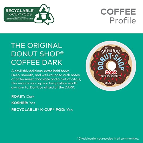 The Original Donut Shop Dark Coffee, Keurig Single-Serve K-Cup Pods, Dark Roast, 96 Ct The Original Donut ShopBuy Supplements Australia