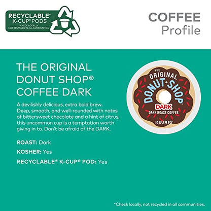 The Original Donut Shop Dark Coffee, Keurig Single-Serve K-Cup Pods, Dark Roast, 96 Ct The Original Donut ShopBuy Supplements Australia