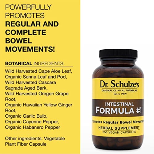 Dr. Schulze's Intestinal Formula #1 | All Natural Bowel Cleanse | Promotes Regular Dr. Schulze'sBuy Supplements Australia