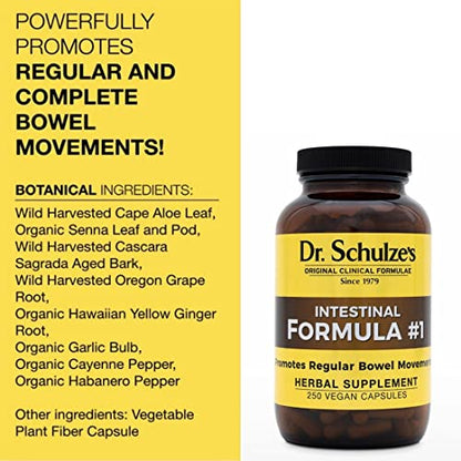 Dr. Schulze's Intestinal Formula #1 | All Natural Bowel Cleanse | Promotes Regular Dr. Schulze'sBuy Supplements Australia