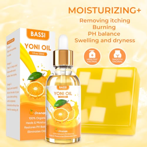 Yoni Soap & Yoni Oil & Feminine Wash Set for Women, Yoni Wash for Vaginal Ph Balance Remove BASSIBuy Supplements Australia