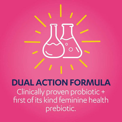 AZO Dual Protection, Urinary + Vaginal Support, Prebiotic Plus Clinically Proven Women’s AZOBuy Supplements Australia