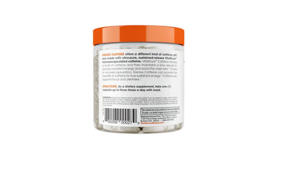Genius Caffeine Pills 100mg, Extended-Release Microencapsulated Caffeine Pills The Genius BrandBuy Supplements Australia