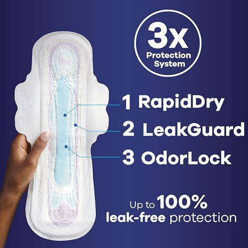 Always Ultra Thin Feminine Pads for Women, Size 5, Extra Heavy, Overnight Absorbency AlwaysBuy Supplements Australia