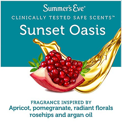 Summer's Eve Cleansing Wipes, Sunset Oasis, 16 count Summer's EveBuy Supplements Australia
