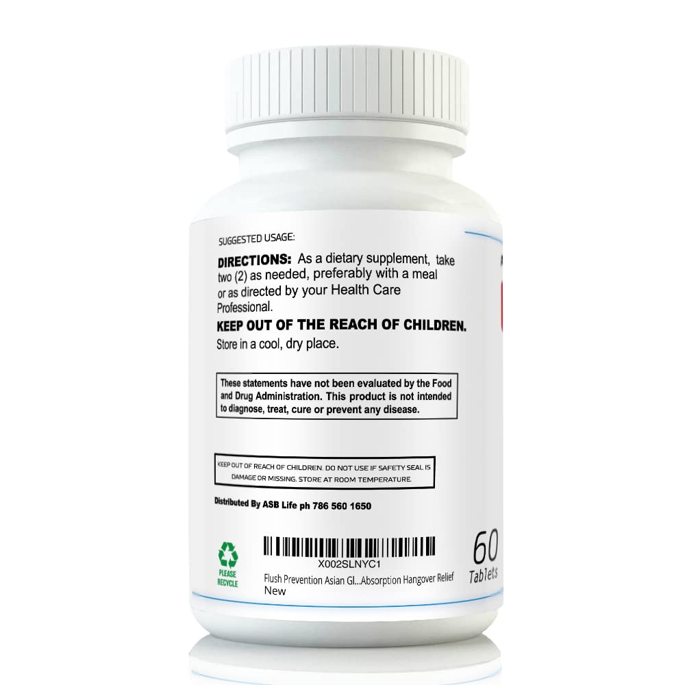Flush Prevention Red Face Supplements Clinically formulated Fast Absorption FlushBuy Supplements Australia