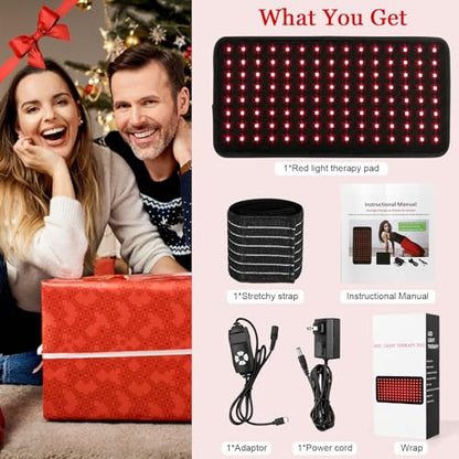 Yofalo 660nm LED Red Light and 850nm Near Infrared Red Light Therapy Belt Device for Body Pain Waist yofaloBuy Supplements Australia
