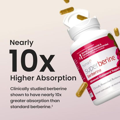 humanN SuperBerine – High Absorbency, Concentrated Dose Formula with Clinically humanNBuy Supplements Australia