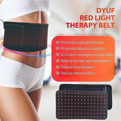 Red Light Therapy Infrared Light Therapy for Muscle Pain Relief and Inflammation Red Light Therapy Belt DYUFBuy Supplements Australia