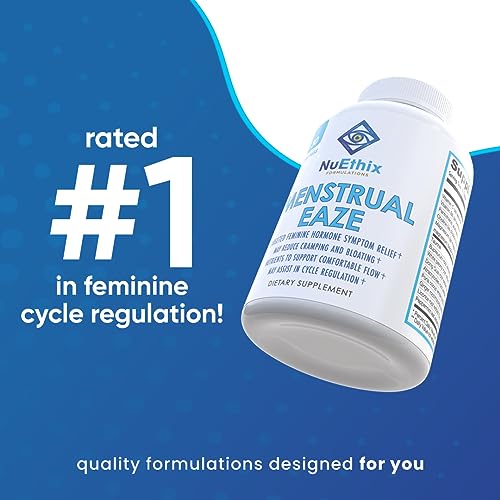 NuEthix Formulations Menstrual Eaze Dietary Supplement, Targeted Feminine Hormone Symptom Relief NuEthix FormulationsBuy Supplements Australia
