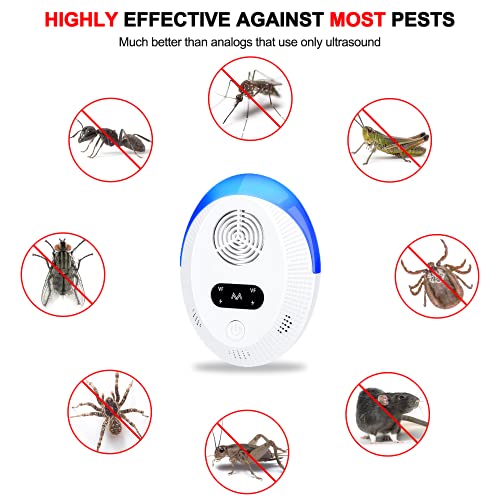 Ultrasonic Pest Repeller 6 Packs, Indoor Pest Control, Ultrasonic Pest Repell BectineBuy Supplements Australia