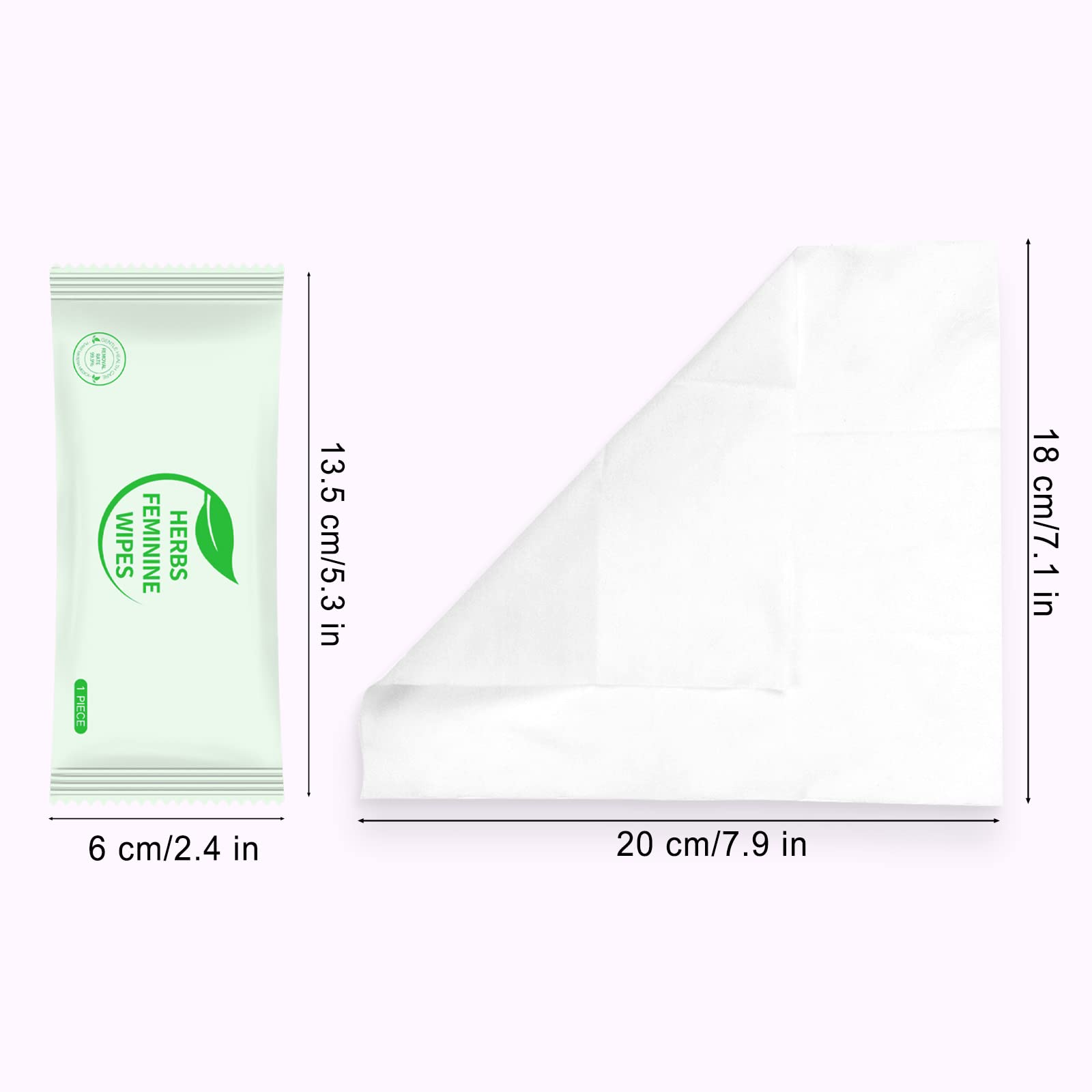 Hipruict Travel Feminine Hygiene Wipes,50 Count Intimate Wipes Feminine Care,Ph Balanced HipruictBuy Supplements Australia