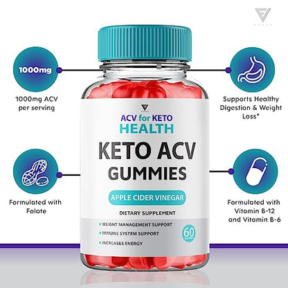 (2 Pack) ACV for Keto Health Gummies, ACV Keto Health ACV Advanced Weight Loss Gummies FyvusBuy Supplements Australia