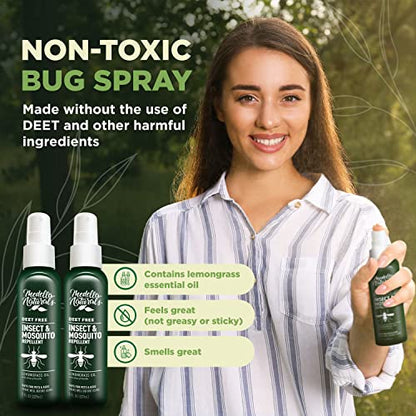 Deet-Free Insect & Mosquito Repellent Pack of 2 (8 oz) – Nice Smelling Medella NaturalsBuy Supplements Australia