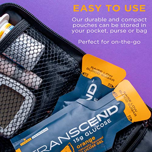 Transcend Glucose Gel Packs - Orange, 60 Pack (1.1oz Each) - FSA/HSA TranscendBuy Supplements Australia