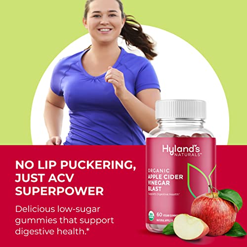 Hyland's Naturals Organic Apple Cider Vinegar Blast Gummies, Digestive Health Suppor Hyland'sBuy Supplements Australia