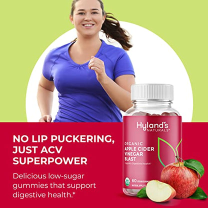 Hyland's Naturals Organic Apple Cider Vinegar Blast Gummies, Digestive Health Suppor Hyland'sBuy Supplements Australia