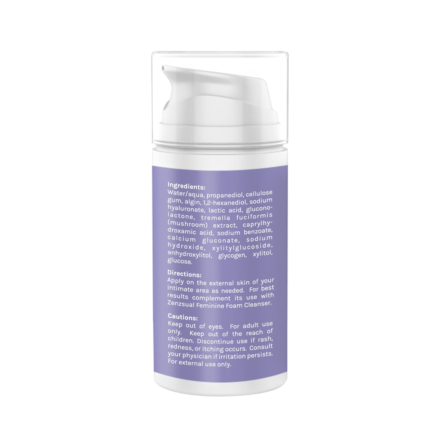 ZENZSUAL Vaginal Moisturizer Gel with Hyaluronic Acid, p-H Balanced, Water-Based for Women ZENZSUALBuy Supplements Australia