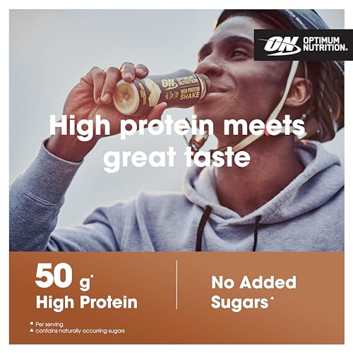 Optimum Nutrition High Protein Shake Bottles, Ready To Drink Healthy Snacks, No added Optimum NutritionBuy Supplements Australia