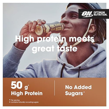 Optimum Nutrition High Protein Shake Bottles, Ready To Drink Healthy Snacks, No added Optimum NutritionBuy Supplements Australia