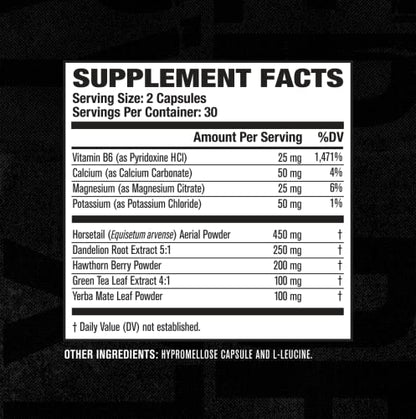Dry-XT Water Weight Loss Diuretic Pills - Natural Supplement for Reducing Water Retention Jacked FactoryBuy Supplements Australia