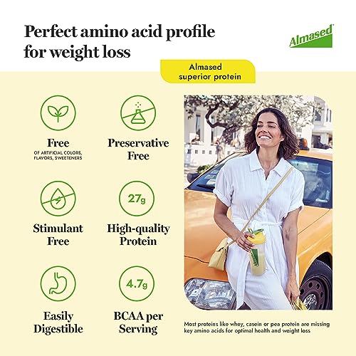 Almased Protein Powder for Weight Loss Kit for Men & Women, Natural Meal Replacement AlmasedBuy Supplements Australia