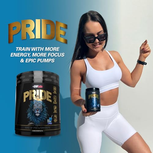 EHP Labs Pride Pre Workout Powder Energy Supplement - Sugar Free Preworkout for Men EHP LabsBuy Supplements Australia