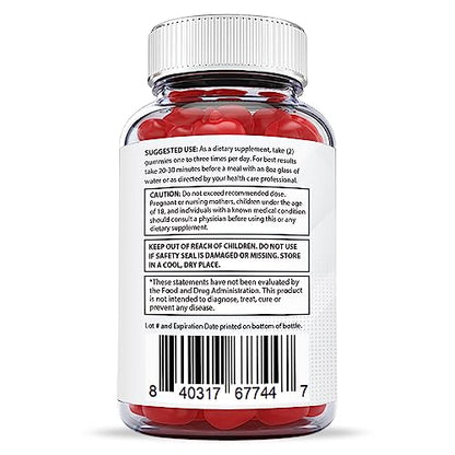 Justified Laboratories X Slim Keto ACV Gummies 1000MG Xslim Vegan Non GMO with Pomegranate Justified LaboratoriesBuy Supplements Australia