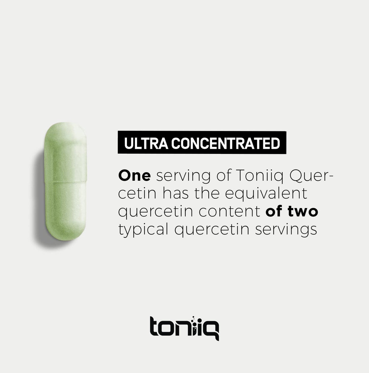 Toniiq Ultra High Purity Quercetin Capsules - 95%+ Highly Purified and Bioavailable ToniiqBuy Supplements Australia