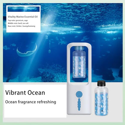 Commercial Smell Machine Oil Diffuser Essential Oil Capacity 50ml Waterless Essential Oil Diffuser GenericBuy Supplements Australia