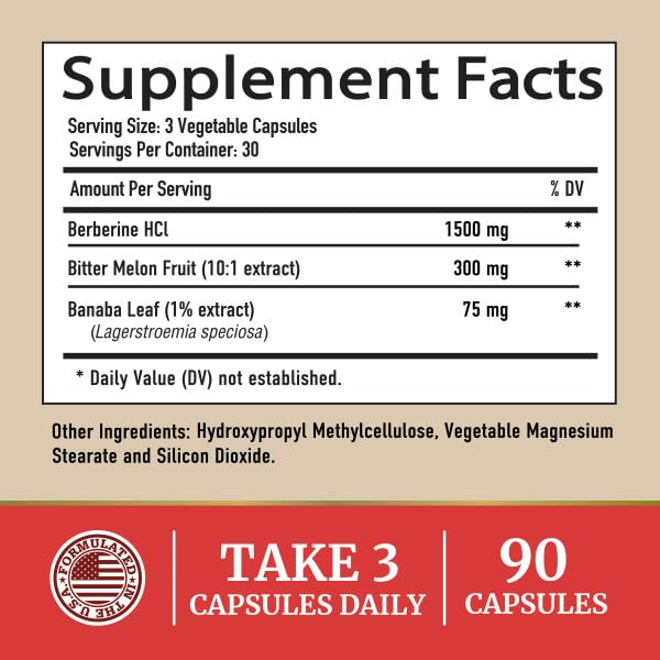 Berberine HCL 1500mg for Weight Management | Botanical Keto Inducing Berberine Supplement Nobi NutritionBuy Supplements Australia