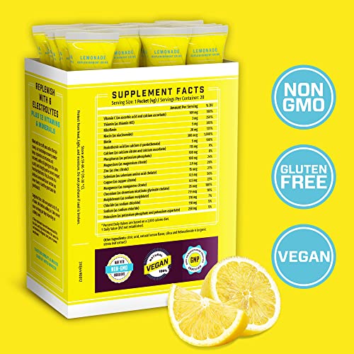 KEY NUTRIENTS Multivitamin Electrolytes Powder Packets - Refreshing Lemonade 40 Pack Hydration Packets - Travel Hydration Powder - No Sugar, No Calories, Gluten Free - Made in USA KEY NUTRIENTSBuy Supplements Australia
