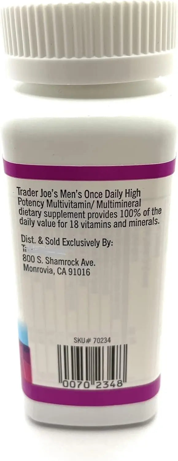 Men’s Gluten Free Once Daily High Potency Multivitamin & Multimineral Supplement 60 Tablets - (Pack of 1) Aus HealthcareBuy Supplements Australia