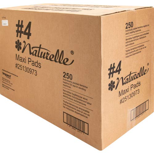 Impact Products 25130973 Maxi Pads, Naturelle, Regular, Vendor Refills, WE Rochester MidlandBuy Supplements Australia