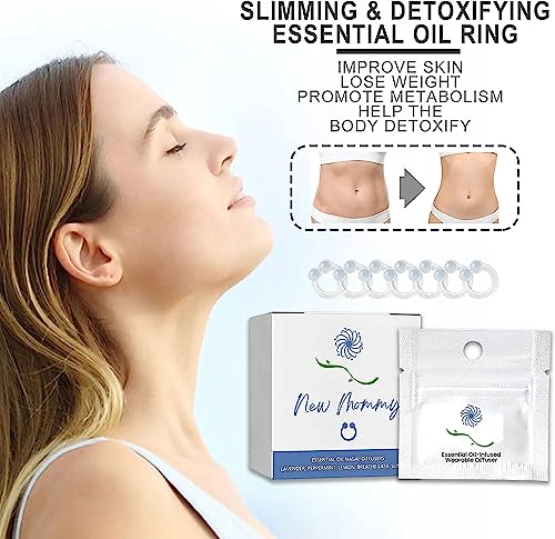 14Pcs Superslim S_limming & Detoxifying Essential Oil Ring, Firming Essential Oil Ring Heath SecretBuy Supplements Australia