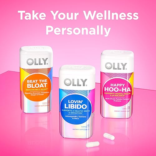 OLLY Happy Hoo-Ha Capsules, Probiotic for Women, Vaginal Health and pH OLLYBuy Supplements Australia