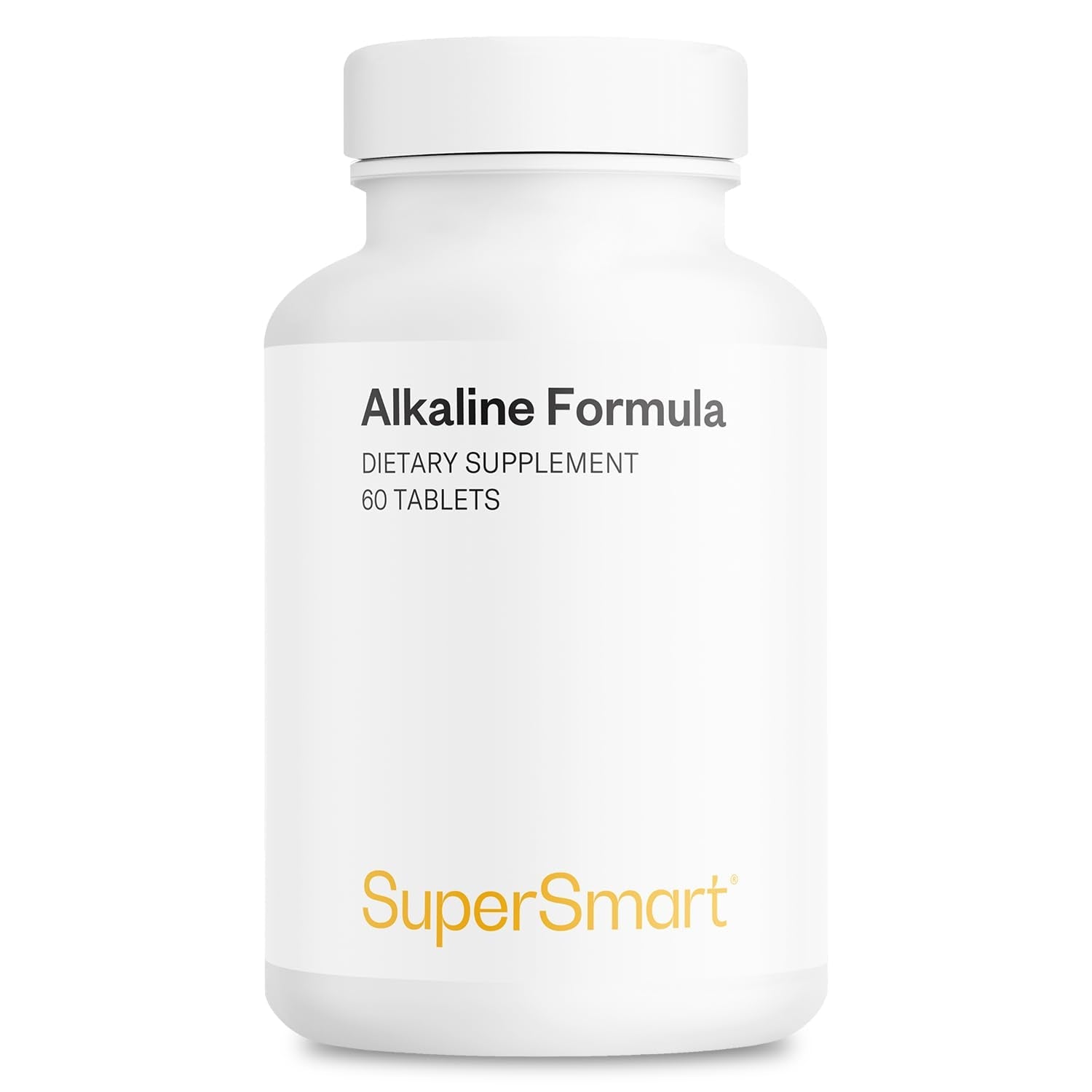 Supersmart - Alkaline Formula Supplement (Advanced Formula) - with Potassium Phosphate, Calcium & Magnesium Citrate - pH Balance | Non-GMO & Gluten Free - 60 Tablets SupersmartBuy Supplements Australia