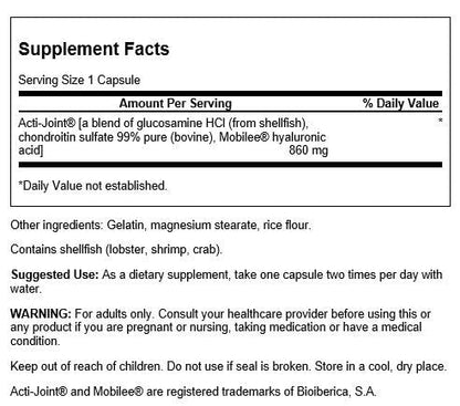Swanson Ultra ACTI-Joint 860 MG 60 CAPS SwansonBuy Supplements Australia
