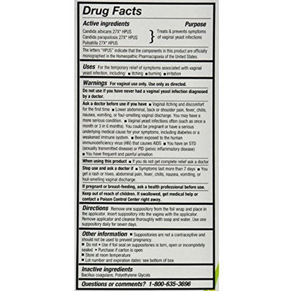 YeastGard Advanced Suppositories, 10-Count Boxes (Pack of 3) Yeastgard AdvancedBuy Supplements Australia