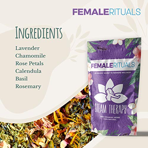 FEMALE RITUALS Yoni Herbs for Steaming (2oz) - Natural Vaginal Steamer to Detox & Cleanse FEMALE RITUALSBuy Supplements Australia
