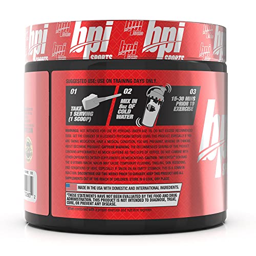BPI Sports 1.M.R Vortex Pre Workout Powder, Non Habit Forming, Sustained Energy & Nitric BPI SportsBuy Supplements Australia